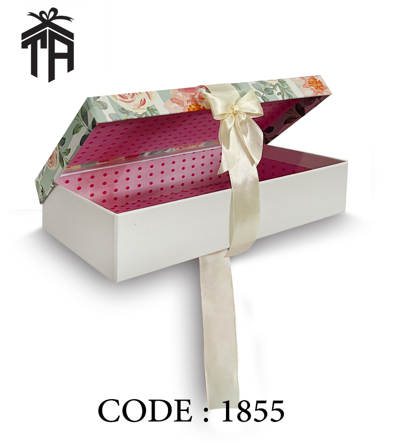 هارد باکس مستطیلی تک سایز لولایی کد 1855